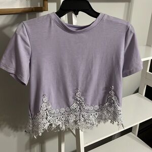 Cropped t-shirt